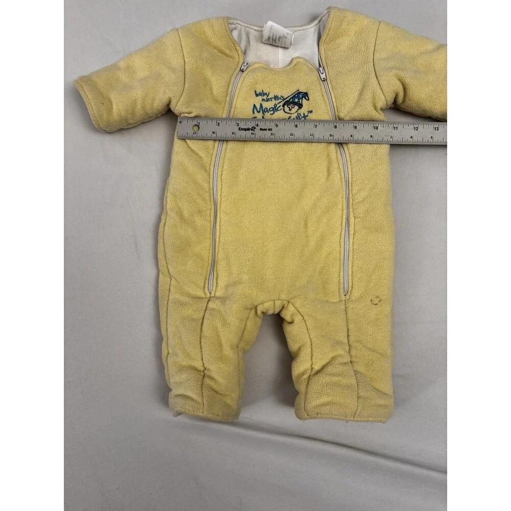 Baby Merlin’S Magic Sleepsuit soft yellow